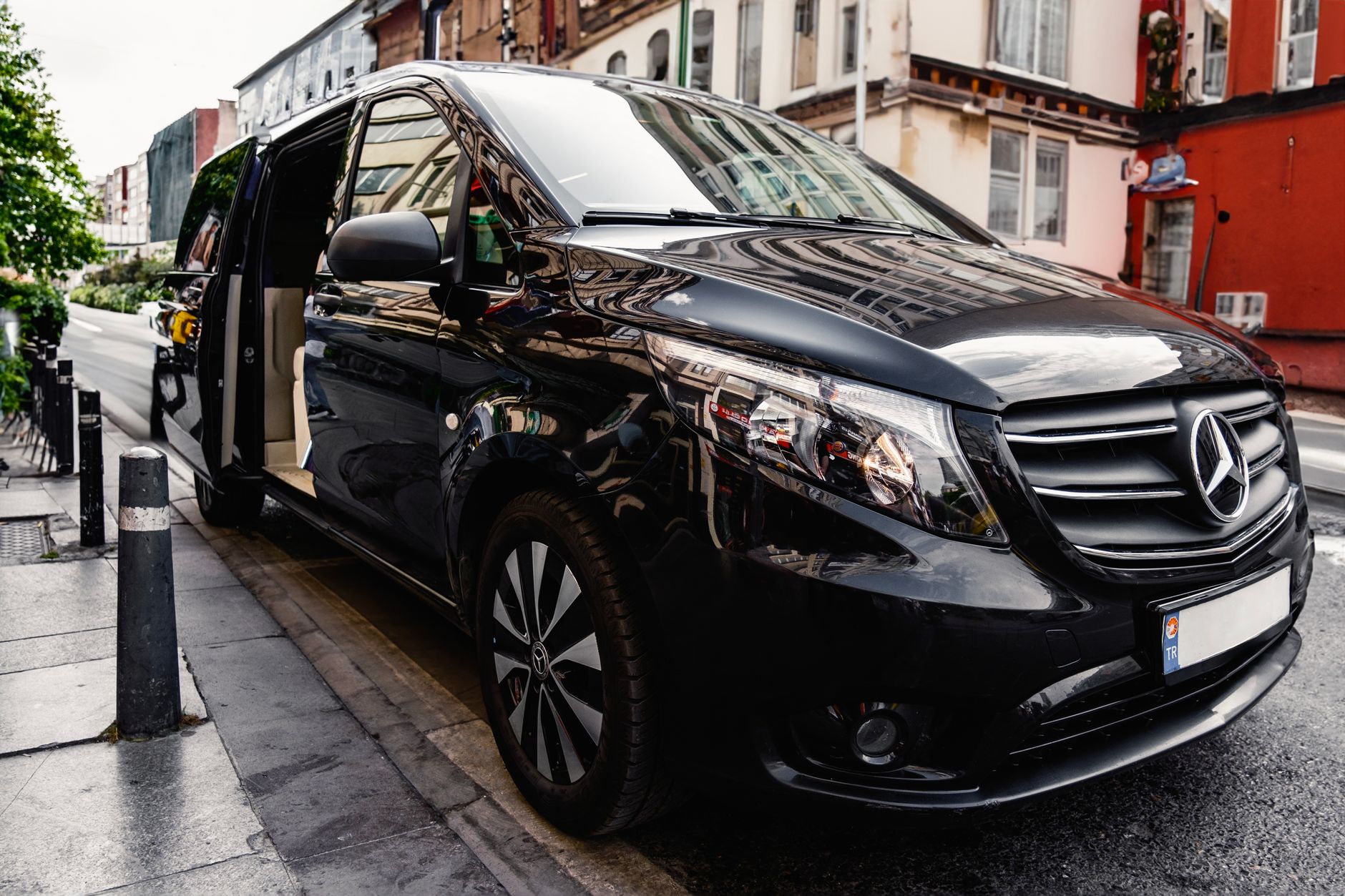 Taxi hire fleet vehicle
