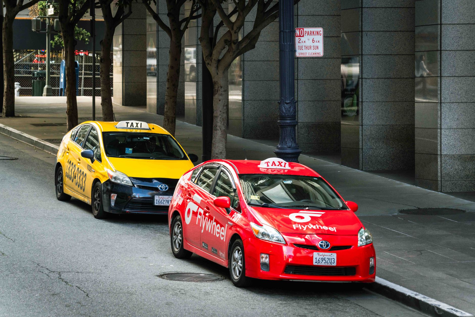 Toyota Prius taxi